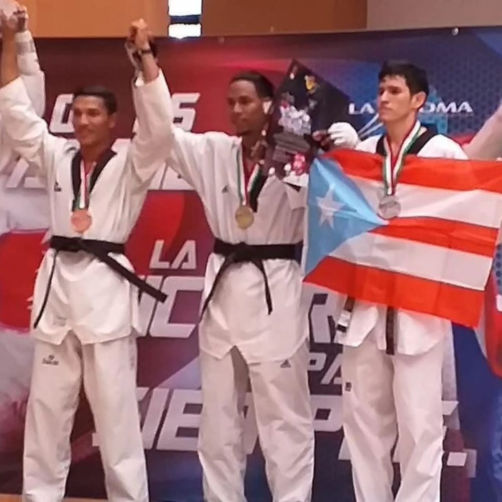 Medals on display